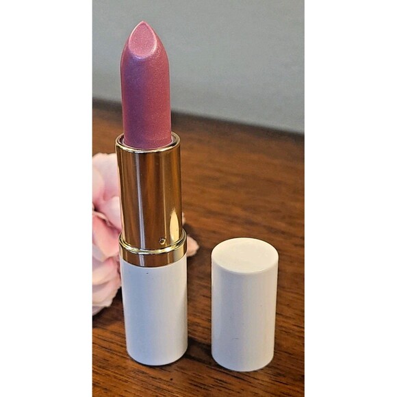 *FLAWED Estee Lauder 61 PINK PARFAIT SHIMMER Pure Color Lipstick WHITE TUBE GWP - Picture 1 of 7